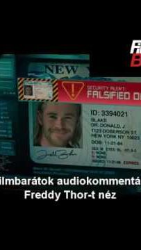 Filmbarátok audiokommentár: Thor (freddy kiadás)