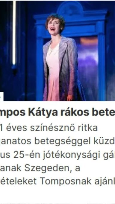 Filmbarátok jótékonysági licit: Tompos Kátya
